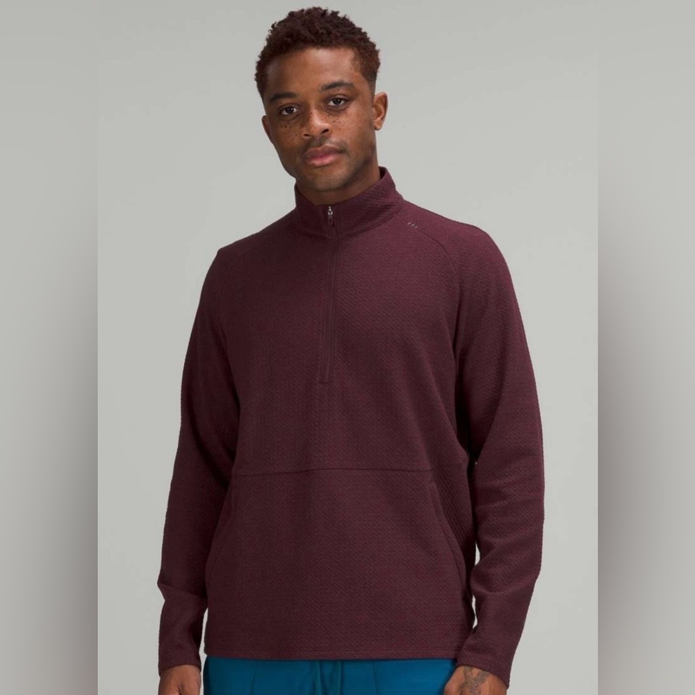 Lululemon At Ease Half-Zip, size xs